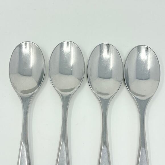 Set of 4 Teaspoons Stanley Roberts CANEEL BAY Crown Stainless Flatware Japan - Picture 2 of 6
